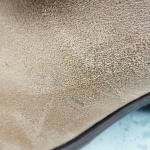 NEW BP Wallis Western Beige Sand Leather Ankle Bootie A951 - Picture 12 of 13